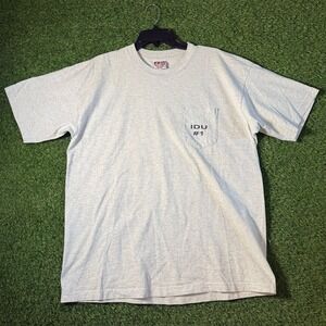 Bay‎ Side Heavyweight IDU #1 Dockworkers Union Pocket Tee XL USA Workwear